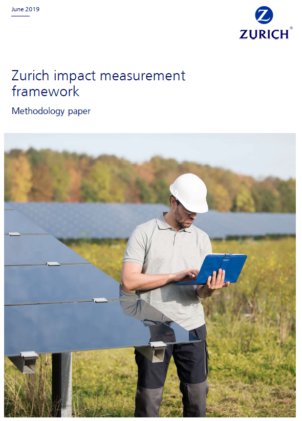 Zurich Insurance Impact Measurement Framework Cover Page
