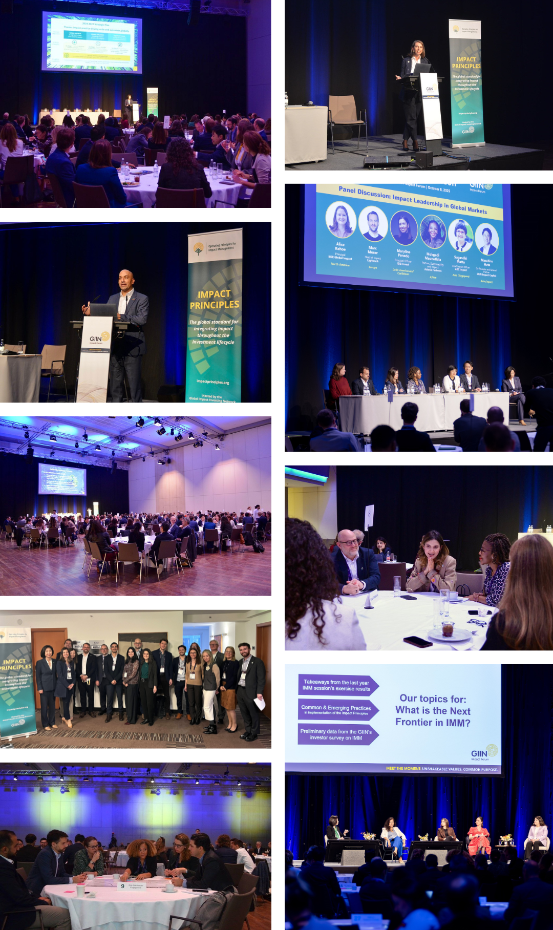 Impact Forum Events Collage